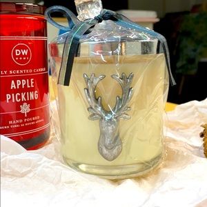 DW Balsam Fur scented candle in reusable container